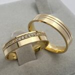 Alianças em Ouro 18k Celebration – 4mm
