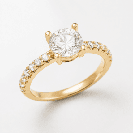 Anel Solitário em Ouro 18k Grand Stone - Imagem 3