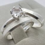Alianças em Prata 950 Forever Duo - 3mm