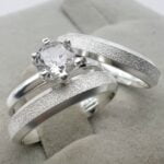 Alianças em Prata 950 Forever Diamantadas – 3mm