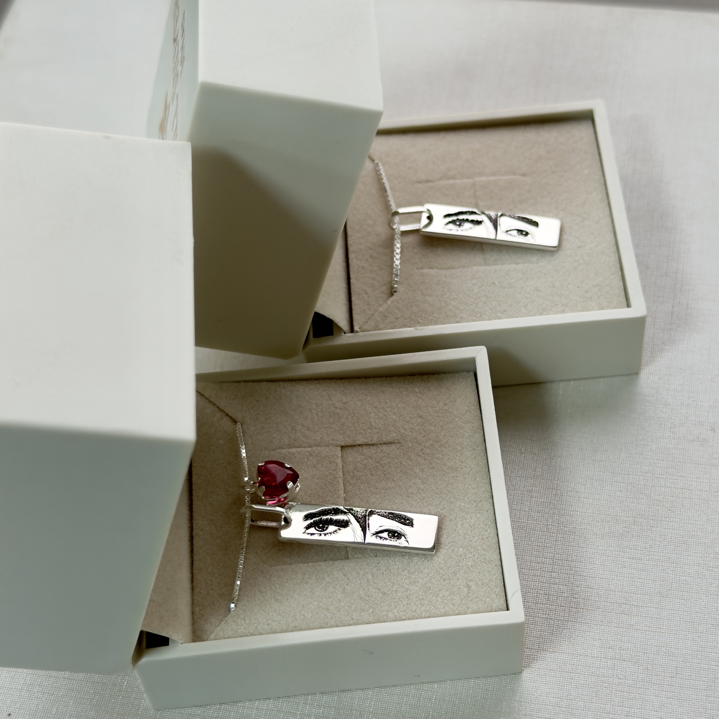 Colar Personalizado Casal Look – Prata 925