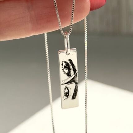 Colar Personalizado Casal Look - Prata 925 - Imagem 4