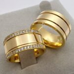 Alianças em Ouro 18k Lumière – 10mm