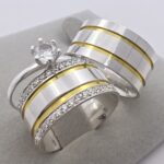 Alianças em Prata 950 Lumière – 10mm
